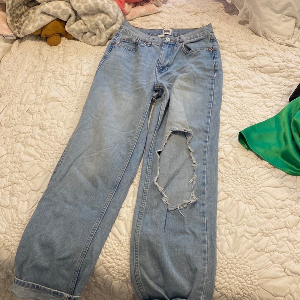 BDG high rise baggy jeans